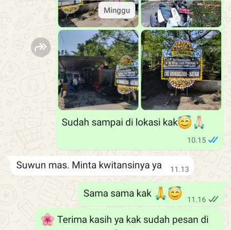 Pengiriman Papan Bunga Duka Pasekan