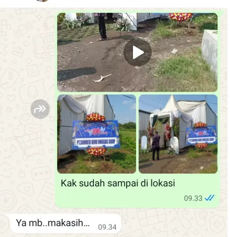 Pengiriman Karangan Bunga Pasekan
