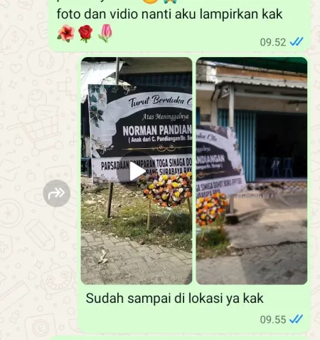 Pengiriman Karangan Bunga Pasekan