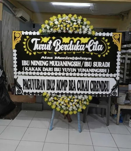 Papan Bunga Duka Pasekan
